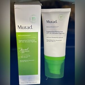 Murad Resurgence Super-active Moisturizer SPF wrinkle fighting 50ml BRSND NEW